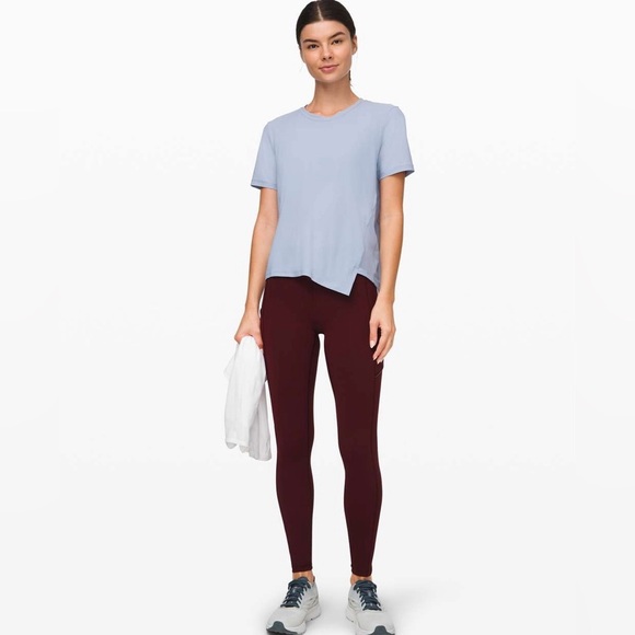 lululemon athletica Pants - Lululemon Speed Up Tight 28” Garnet with Pockets Size 6